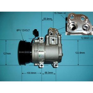 Compressor (AirCon Pump) Hyundai Accent 1.5 CRDi Diesel Manual (Feb 2002 to Nov 2005)