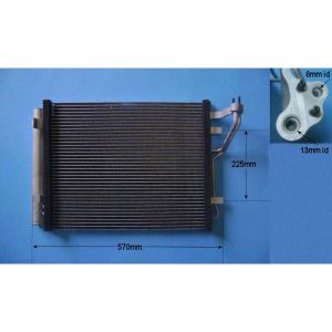 Condenser (AirCon Radiator) Hyundai Elantra 1.6 CRDi Diesel (Nov 2005 to Dec 2011)