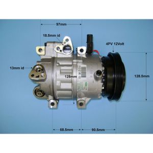 Compressor (AirCon Pump) Hyundai i 30 2.0 16v Petrol (Jun 2007 to Nov 2011)