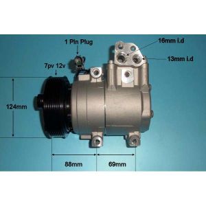 Compressor (AirCon Pump) Hyundai i Load 2.5 Crdi Diesel (Jun 2008 to 2023)