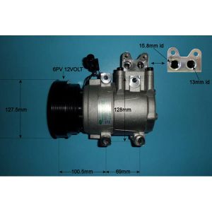 Compressor (AirCon Pump) Hyundai Matrix 1.5 CRDI Diesel (Jun 2001 to Oct 2004)