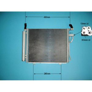 Condenser (AirCon Radiator) Hyundai i 10 1.1 CRDi Diesel (Jan 2008 to Dec 2013)