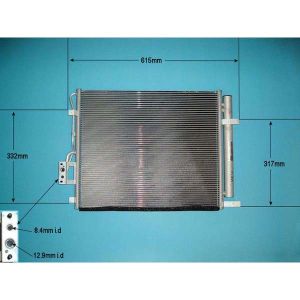 Condenser (AirCon Radiator) Hyundai Santa Fe 2.0 CRDi Diesel (Jan 2009 to Sep 2012)