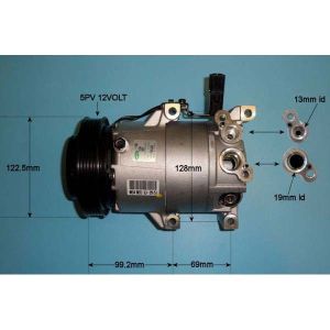 Compressor (AirCon Pump) Hyundai iX 20 1.4 CRDi Diesel (Jun 2010 to 2023)