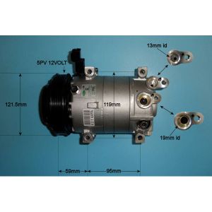 Compressor (AirCon Pump) Hyundai i 20 1.2 Petrol (Mar 2012 to Dec 2015)