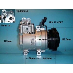 Compressor (AirCon Pump) Hyundai Lantra 1.8 Petrol (Sep 2000 to Jul 2004)