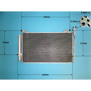 Condenser (AirCon Radiator) Hyundai Tucson 2.0 CRDI Diesel (Jan 2005 to Oct 2006)