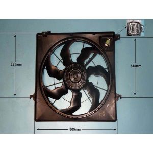 Radiator Cooling Fan Hyundai Santa Fe 2.2 CRDi Diesel (Dec 2008 to Dec 2009)