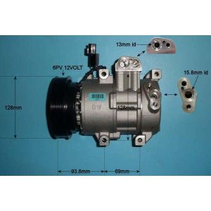 Compressor (AirCon Pump) Hyundai i 20 1.6 Petrol (Sep 2008 to Mar 2012)