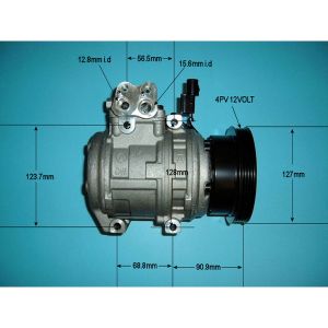 Compressor (AirCon Pump) Hyundai Tucson 2.0 16v Petrol (Aug 2004 to Nov 2007)