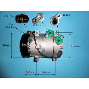 Compressor (AirCon Pump) Hyundai i 20 1.0 T GDi Petrol (Sep 2015 to 2023)