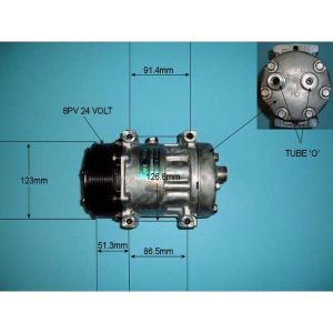 Compressor (AirCon Pump) Iveco Eurocargo ALL Diesel (Sep 2000 to Sep 2006)