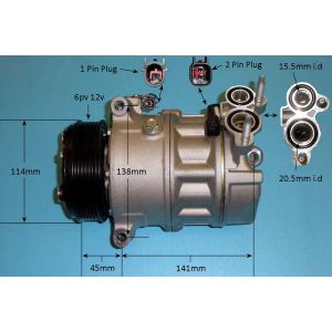 Compressor (AirCon Pump) Jaguar XF 2.2 D Diesel (Sep 2012 to Apr 2014)