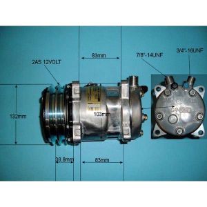 Compressor (AirCon Pump) JCB Fastrack 185 Diesel (1990 to 2023)