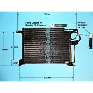 Condenser (AirCon Radiator) Jeep Grand Cherokee 4.0 Petrol (Oct 1995 to Apr 1999)