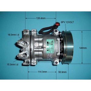 Compressor (AirCon Pump) Jeep Cherokee 2.4 Petrol Manual (Sep 2001 to Jan 2008)