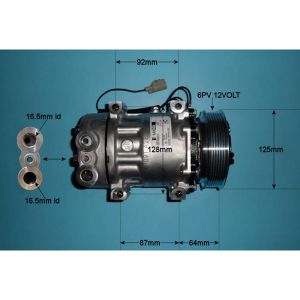 Compressor (AirCon Pump) Jeep Cherokee 4.0 Petrol (Feb 1997 to Oct 2001)