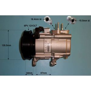 Compressor (AirCon Pump) Jeep Cherokee 3.7 V6 Petrol Automatic (Jan 2006 to Jan 2008)