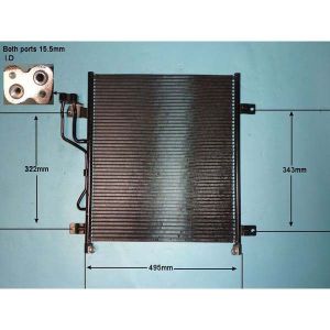 Condenser (AirCon Radiator) Jeep Cherokee 2.8 CRD Diesel Automatic (Oct 2001 to Jan 2008)