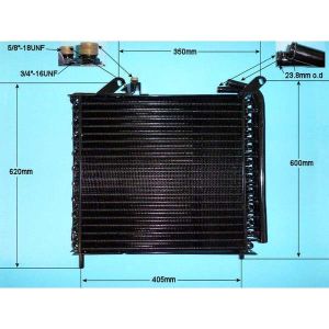 Condenser (AirCon Radiator) John Deere 6010 Series Tractor 6010 Euro Diesel (1990 to 2023)