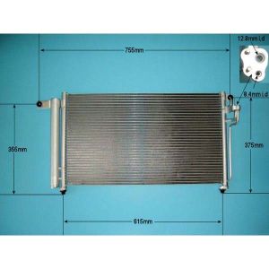 Condenser (AirCon Radiator) Kia Rio 1.6 16v Petrol (Jun 2005 to 2023)
