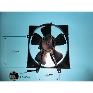 Condenser Cooling Fan Kia Sedona / Carnival 2.9 Crdi Diesel (Dec 2003 to May 2006)