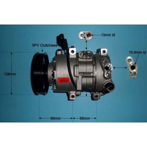 Compressor (AirCon Pump) Kia Rio 1.4 CRDi Diesel (Sep 2011 to Dec 2017)