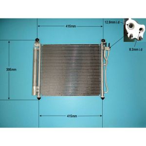 Condenser (AirCon Radiator) Kia Picanto 1.0 Petrol (Aug 2007 to May 2011)