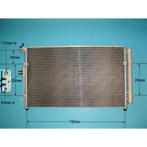 Condenser (AirCon Radiator) Kia Sedona / Carnival 2.2 Crdi Diesel (Jun 2006 to May 2007)