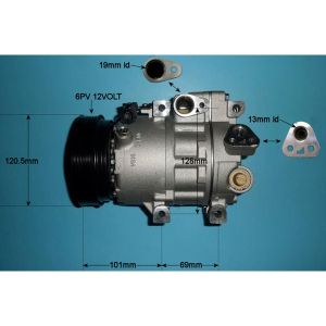 Compressor (AirCon Pump) Kia Cee d 2.0 Crdi Diesel (Jun 2007 to May 2012)
