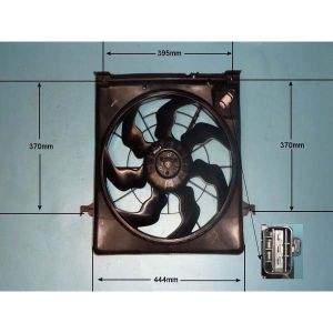 Radiator Cooling Fan Kia Cee d 2.0 Crdi Diesel (Jun 2007 to May 2012)