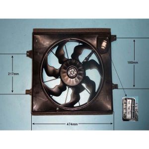 Radiator Cooling Fan Kia Soul 1.6 CRDi Diesel (Feb 2009 to Feb 2014)