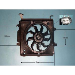 Condenser Cooling Fan Kia Picanto 1.2 Petrol (May 2011 to 2023)