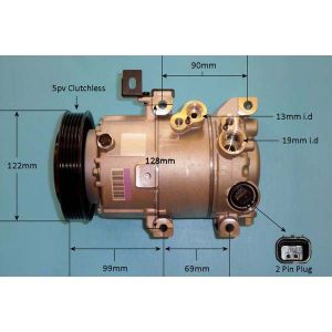 Compressor (AirCon Pump) Kia Cee d 1.6 Crdi Diesel (May 2012 to 2023)