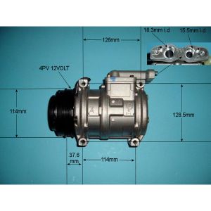 Compressor (AirCon Pump) Land Rover Discovery MK1 2.5 300 TDi Diesel (Jul 1994 to Oct 1998)