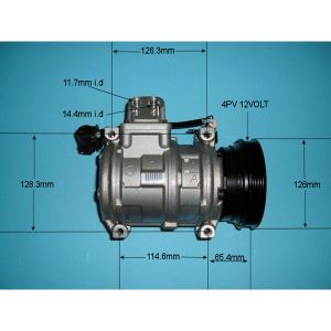 Compressor (AirCon Pump) Land Rover Range Rover HSE/Vogue/Classic 2.5 TD Diesel (Jul 1994 to Nov 1998)