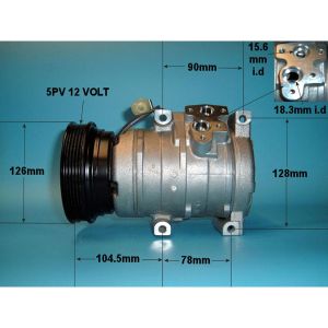 Compressor (AirCon Pump) Land Rover Freelander 1 1.8 Petrol (Jun 2000 to Nov 2000)