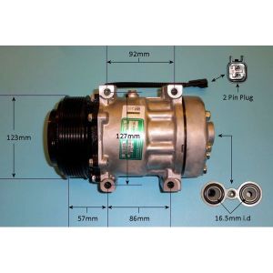 Compressor (AirCon Pump) Land Rover Defender 2.2 Td4 Diesel (Oct 2006 to Feb 2016)