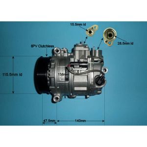 Compressor (AirCon Pump) Land Rover Range Rover Sport/Sport HSE 4.4 V8 Petrol (Feb 2005 to Apr 2013)