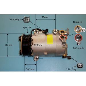 Compressor (AirCon Pump) Land Rover Evoque 2.2 D Diesel (Jun 2011 to Dec 2019)
