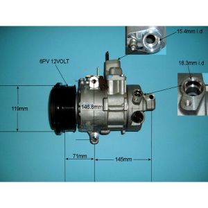 Compressor (AirCon Pump) Lexus LS 430 4.3 Petrol (Oct 2000 to Aug 2006)