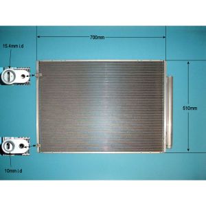 Condenser (AirCon Radiator) Lexus RX RX350 3.5 Petrol (Jan 2006 to Dec 2008)