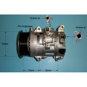 Compressor (AirCon Pump) Lexus IS 220 2.2 D Diesel (Oct 2005 to Jul 2012)