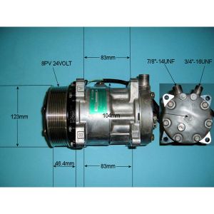 Compressor (AirCon Pump) Man TGX  Diesel (Aug 2012 to 2023)