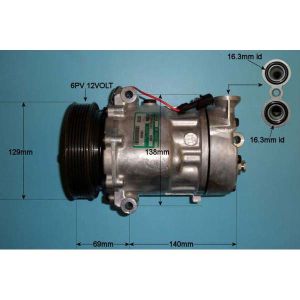 Compressor (AirCon Pump) Maserati 4200 4.2 Petrol (Jan 2004 to 2023)