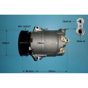 Compressor (AirCon Pump) Maserati Quattroporte V 4.7 Petrol (Jun 2008 to 2023)