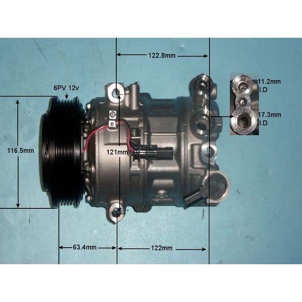 Compressor (AirCon Pump) Vauxhall Astra K MK7 1.4 Petrol (Nov 2015 to