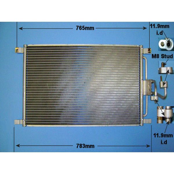 Condenser (AirCon Radiator) Jaguar XK8 4.0 V8 Petrol (1998 to Jul 2005