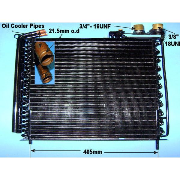 Condenser (AirCon Radiator) John Deere 6000 Series Tractor 6600 Euro ...