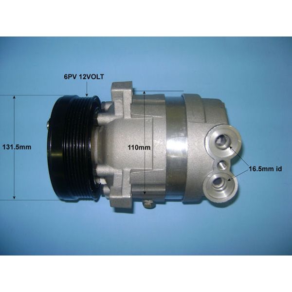 Compressor (AirCon Pump) Vauxhall Astra F MK3 1.4 Petrol (Mar 1992 to